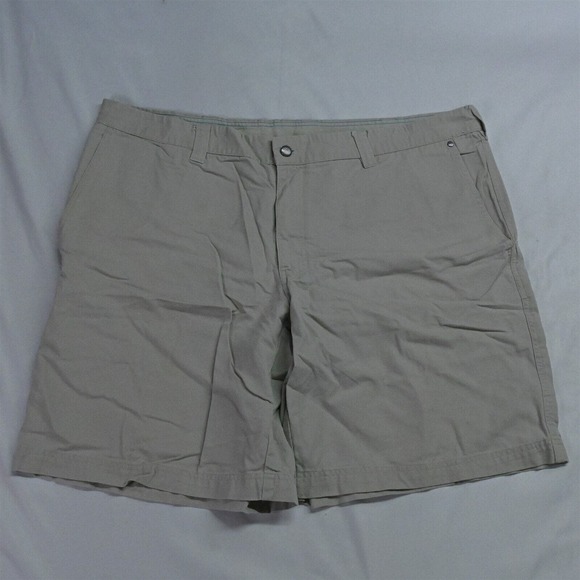 Columbia 42 x 10" Khaki Twill Outdoor Utility Shorts - Picture 1 of 7
